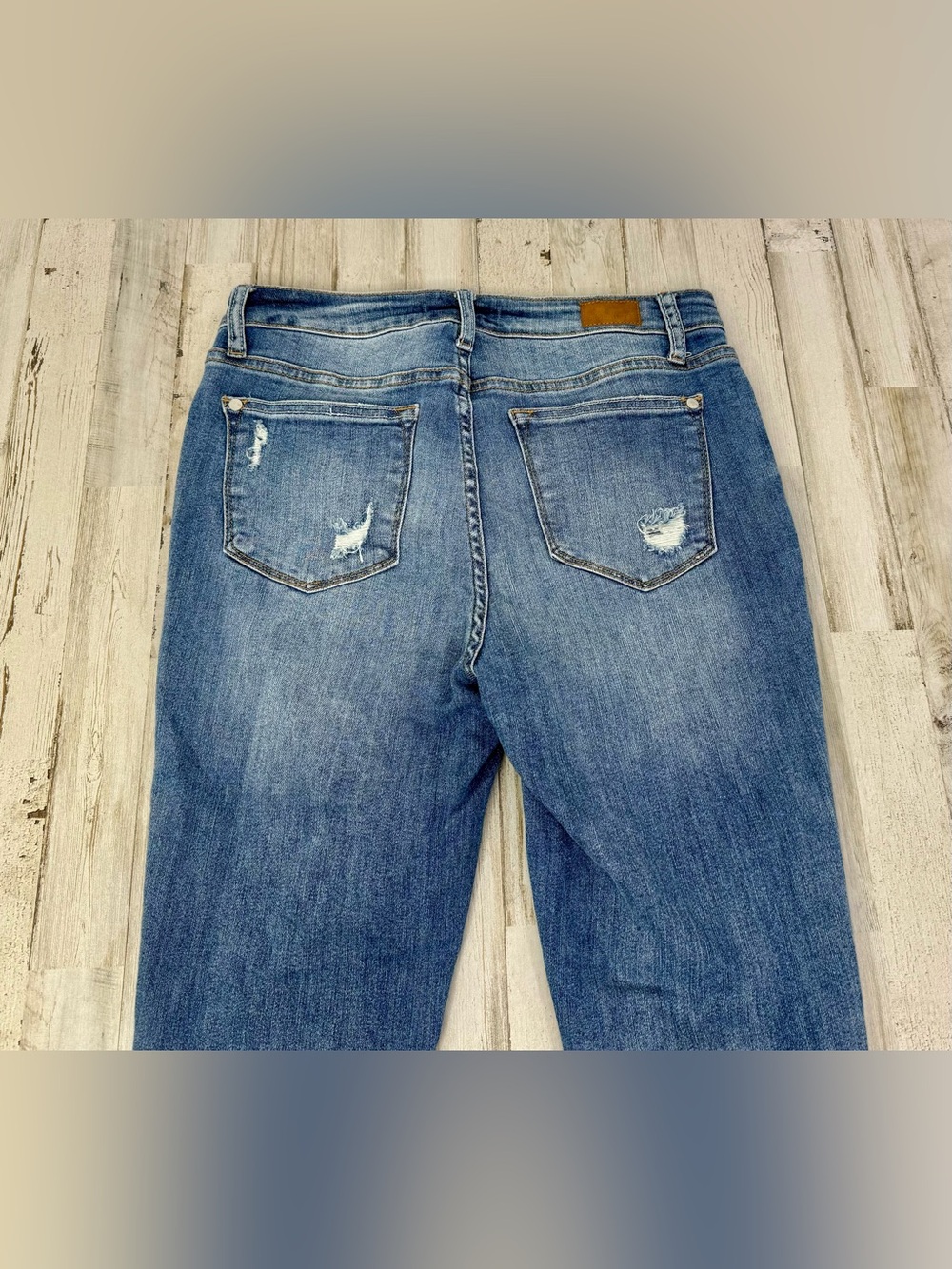 Judy Blue Jeans Womens 7/28 Blue High Rise Skinny Fit - Picture 10 of 11